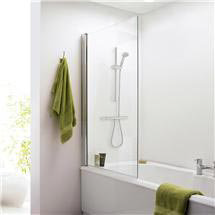 1400 Hinged Square Bath Screen