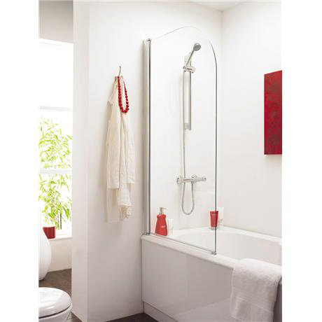 1400 Straight Bath Screen 