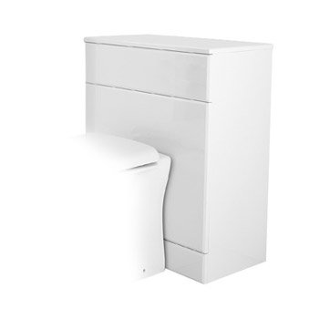 Alaska 330mm High Gloss White BTW WC Unit