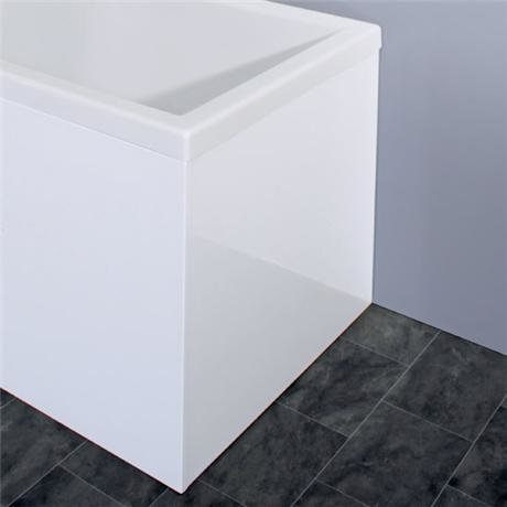 Acrylic End Panel for P-shaped Shower Bath - BSAB-694