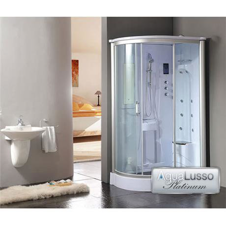 AquaLusso Sanford 1200 Steam Shower Cabin - Right hand option
