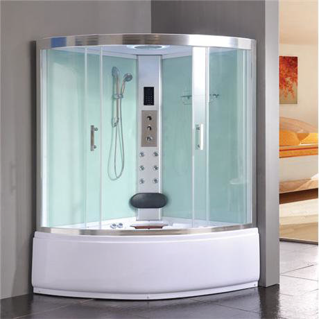 AquaLusso Stanza 1350 Pure Steam Shower and Whirlpool Bath