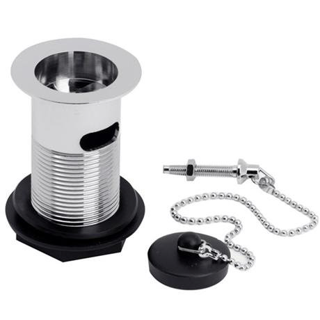 Ultra Basin Waste with Poly Plug & Ball Chain - Chrome - E302