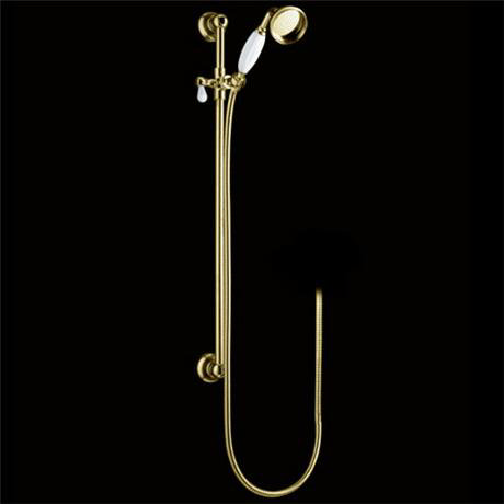 Beaumont Gold Traditional Slider Shower Rail Kit - A4211
