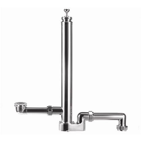 Burlington "Fire Hydrant" Invisible  Overflow and Waste for Double Ended Baths - W10