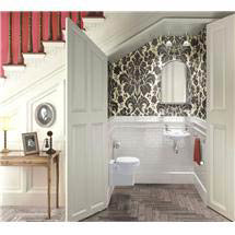 Burlington Traditional Wall Hung Cloakroom Suite