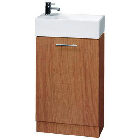 Cubix 480 x 230mm Calvados Vanity Unit w/ Ceramic Basin - VTY042