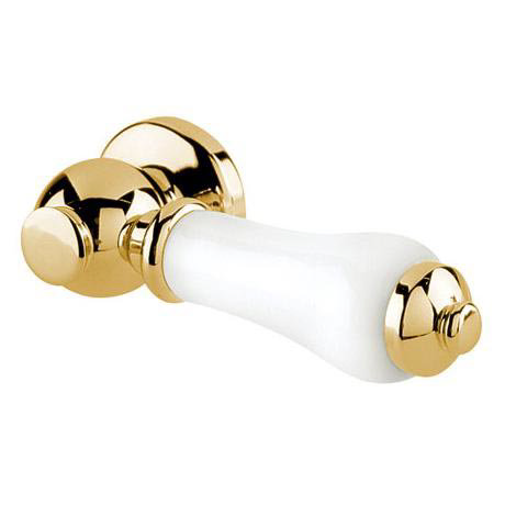 Luxury Antique Gold Luxury Ceramic Cistern Lever