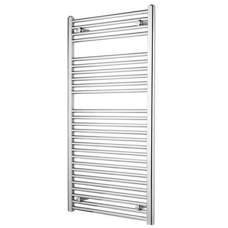 Chrome Flat Heated Towel Multi-Rail 600 x 1200mm