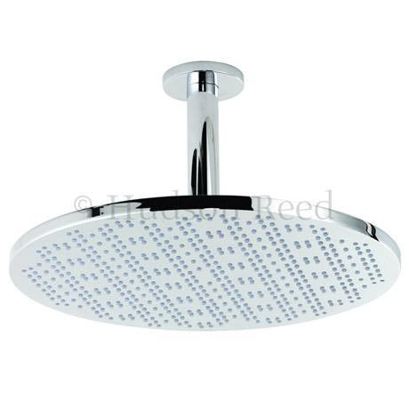 Hudson Reed Grand Sheer Round Fixed Shower Head & Ceiling Arm - A307