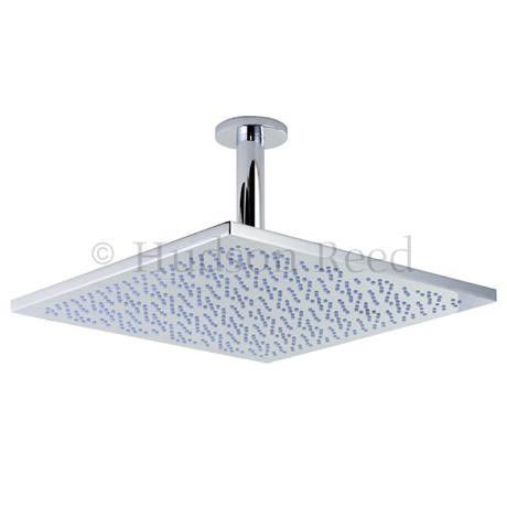 Hudson Reed Grand Sheer Square Fixed Shower Head & Ceiling Arm - A306