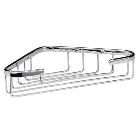Chrome Large Corner Basket
