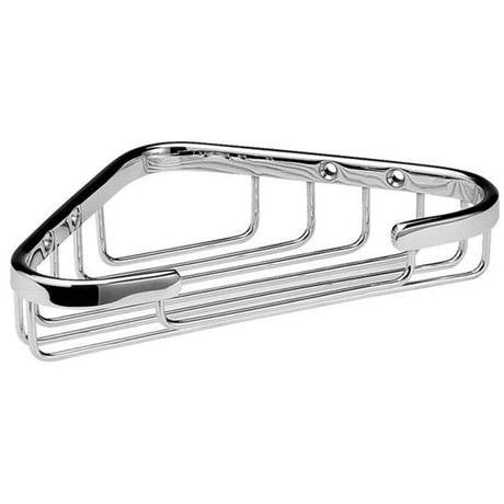 Chrome Small Corner Basket