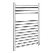 Chrome Straight Ladder Heated Towel Rail 500 x 700mm - MTY064