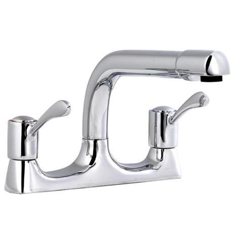 Ultra Contemporary Lever Dualflow Sink Mixer - Chrome - CG303 