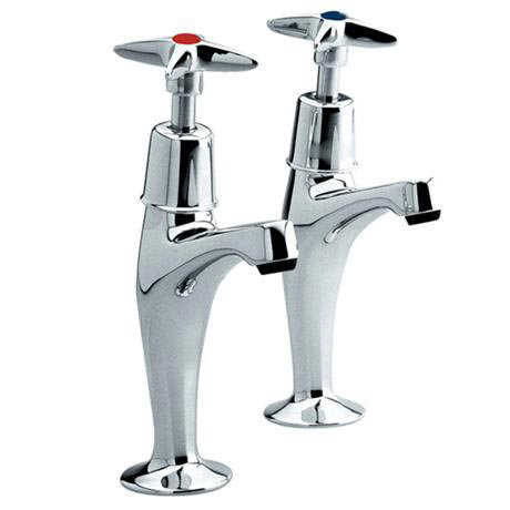 Ultra Contemporary High Neck Sink Taps - Chrome - CE310