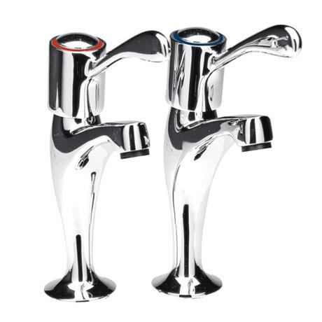Ultra Contemporary High Neck Sink Taps - Chrome - CG310