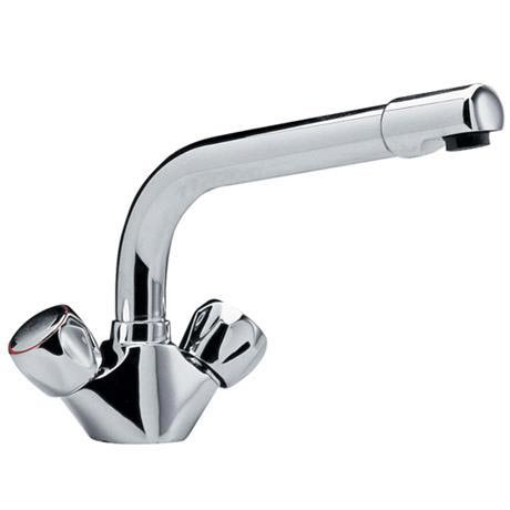Ultra Contemporary Mono Sink Mixer - Chrome - KA303