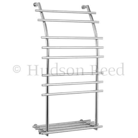 Hudson Reed Contemporary Series 304 Model Heated Towel Rail with Storage - Chrome - HT334