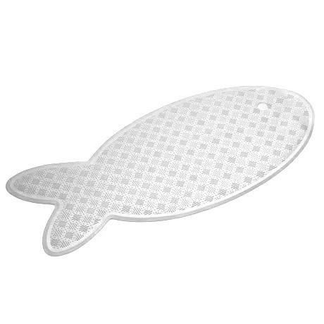 Croydex Big Fish Rubagrip Bath Mat - White
