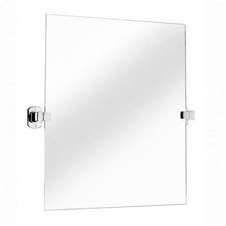 Croydex Chelsea Mirror and Brackets - Chrome