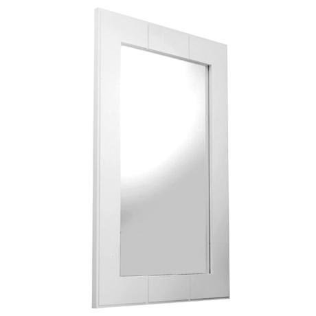 Croydex - Maine Wall Mirror - White Pine Wood - WA971022