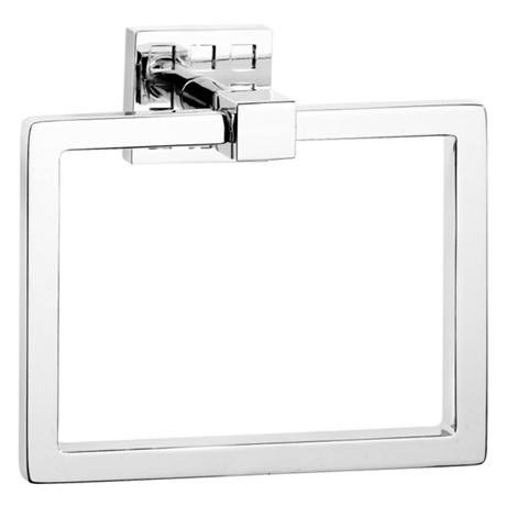  Croydex Perivale Towel Ring - Chrome