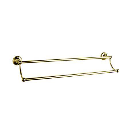 Antique Gold Double Towel Rail
