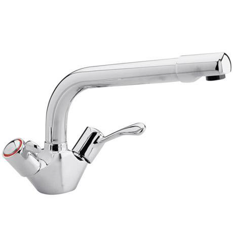 Ultra Solo Lever Dualflow Mono Sink Mixer - Chrome - CG307