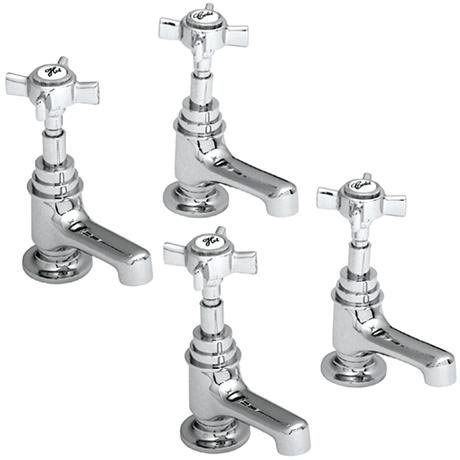 Ultra Edwardian Bath & Basin Taps - Chrome - ITY321/ITY322