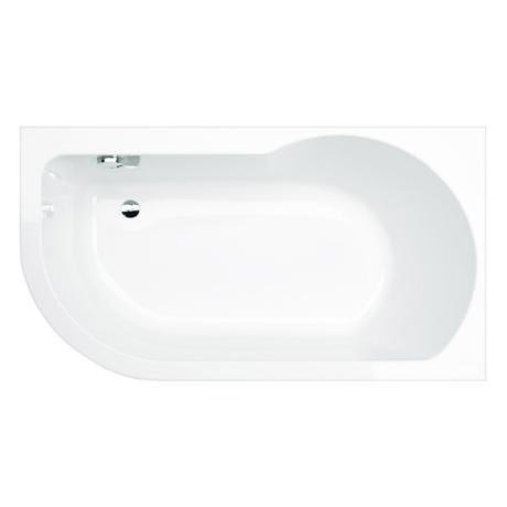 Eurocompact Loft 1500 Single Ended Bath with Panel - Right hand option - B684/685