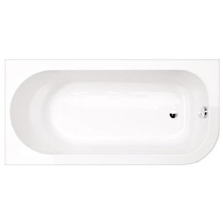 Eurocompact Mono Petite 1600 Single Ended Bath with Panel - Left hand option - B680/682