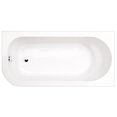 Eurocompact Mono Petite 1600 Single Ended Bath with Panel - Right hand option - B681/682