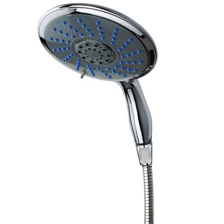 JumboSpray 5 Spray Multi-Function Shower Head - Chrome