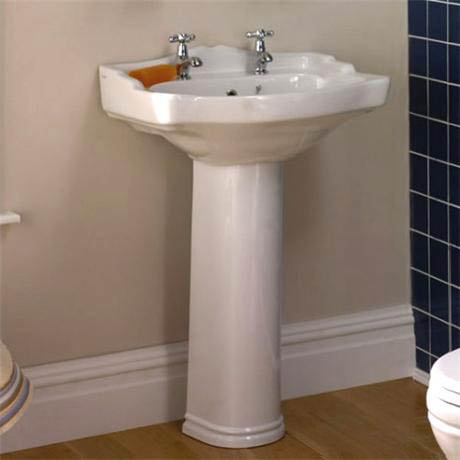 Hadrian Era 560 Ceramic Basin and Pedestal