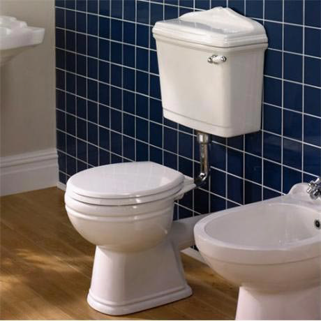 Hadrian Era LL Ceramic WC Pan & Cistern Set