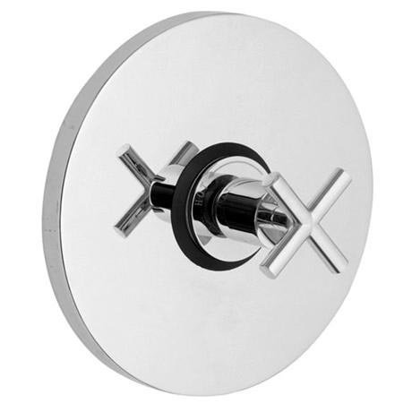 Helix Concealed Thermostatic Sequential Shower Valve with Round Plate