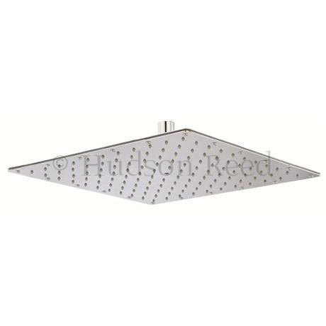 Hudson Reed 400mm Square Fixed Shower Head - Chrome - HEAD24