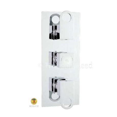 Hudson Reed - Deco Triple Concealed Thermo Shower Valve - DEC3211