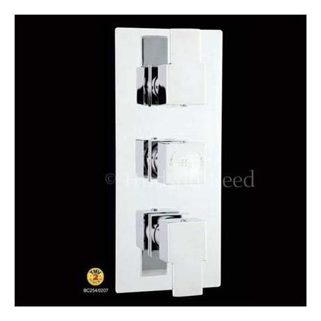 Hudson Reed - Genna Triple Concealed Thermo Shower Valve - GEN3211