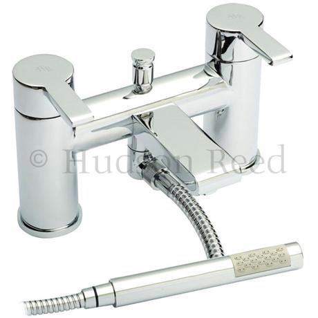 Hudson Reed Icon Bath Shower Mixer with Shower Kit - Chrome - ICO304 