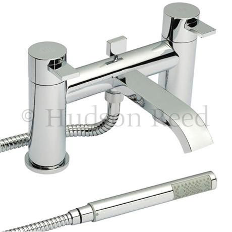 Hudson Reed Rapid Bath Shower Mixer with Shower Kit - Chrome - RAP304