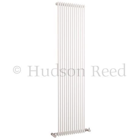Hudson Reed Refresh Single Panel Vertical Designer Radiator 1500 x 350mm - White - HLW24