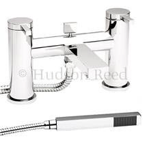 Hudson Reed Relay Bath Shower Mixer with Shower Kit and Wall Bracket - Chrome - REL304