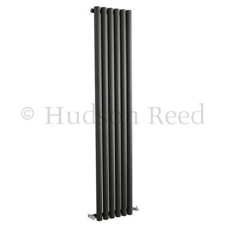 Hudson Reed Savy Single Panel Designer Radiator - Anthracite - HLA23