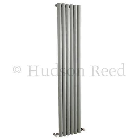 Hudson Reed Savy Single Panel Designer Radiator - Matt Silver - HLS23