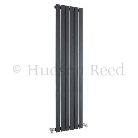 Hudson Reed Sloane Single Panel Designer Radiator 1500 x 354mm - Anthracite - HLA71