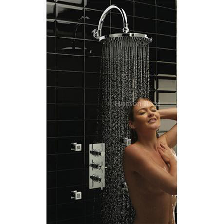 Hudson Reed - Tec Pura Plus Concealed Valve and Full Shower Kit - HUD-PURA-SHW