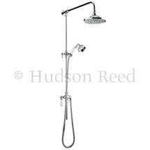 Hudson Reed Grand Rigid Riser Shower Kit with 8" Shower Rose - A3602