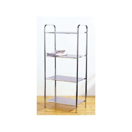 4 Tier Chrome Shelf Stand
